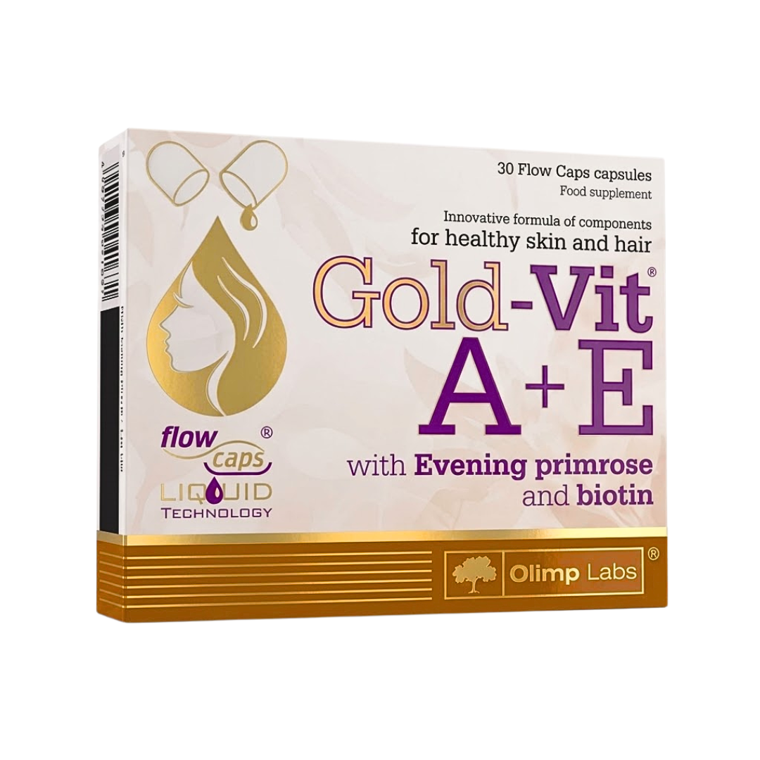 Gold Vit A + E 30 Capsules