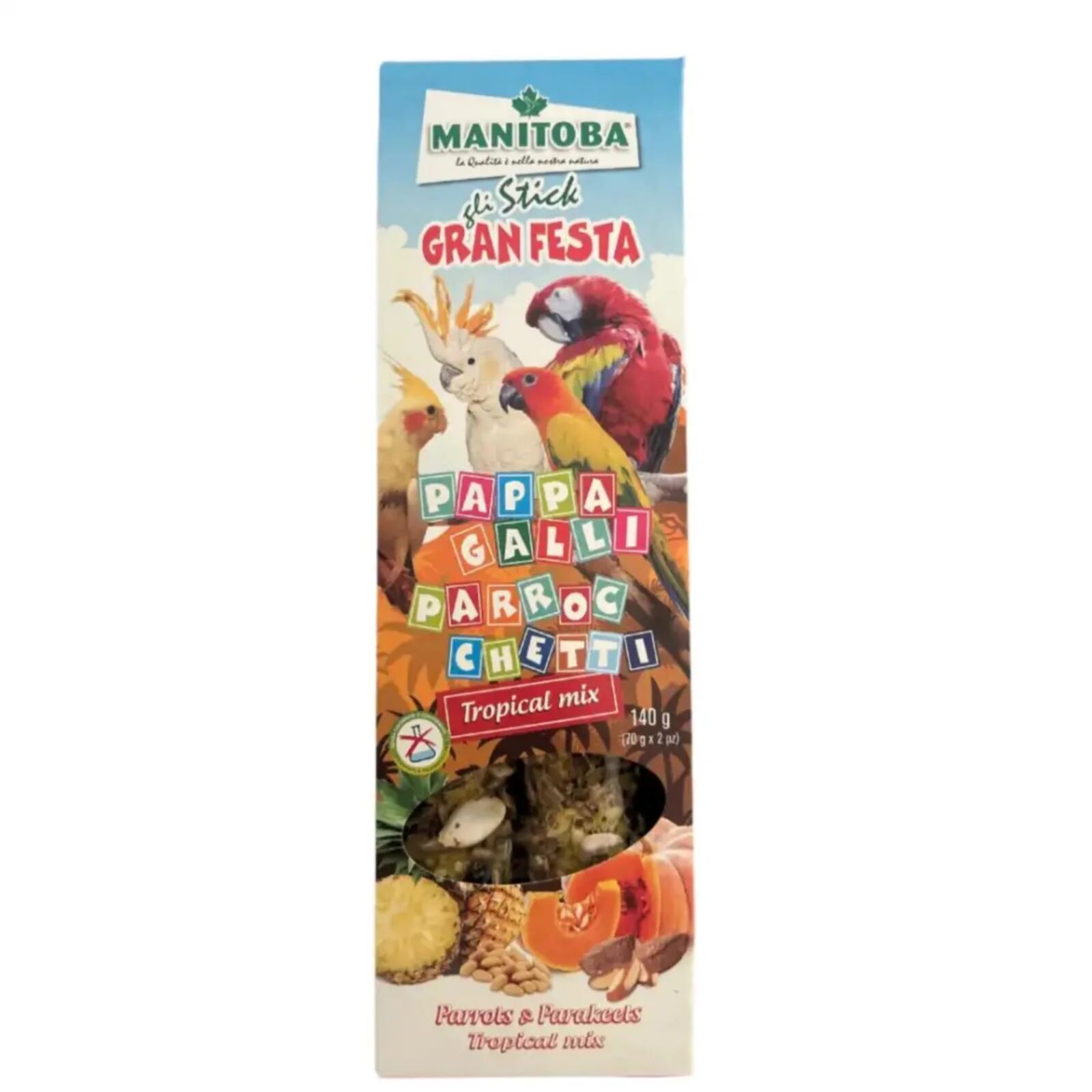 Stick Parakeets Fruits Treats