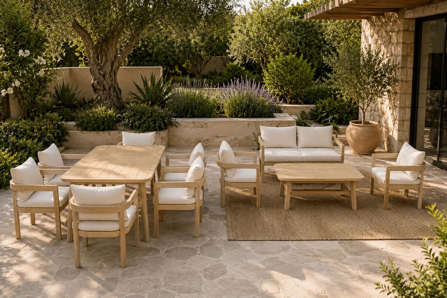 Palma Ensemble Salon De Jardin 4 Pièces thumbnail 4