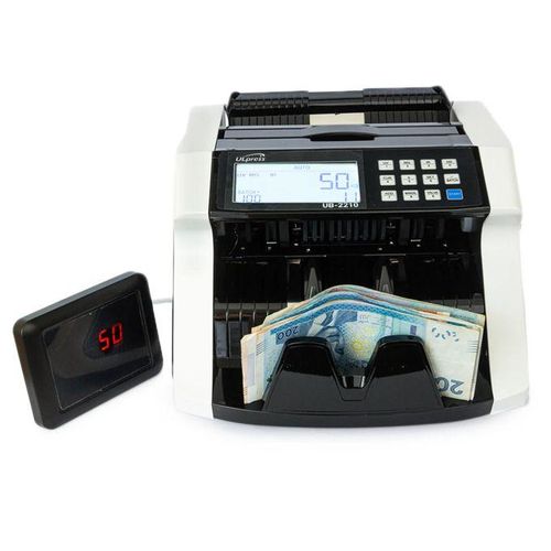 Compteuse De Billets Professionnelle Valeurs Triés Et Détécteur Uv/mg/ir Ub-2210 thumbnail 3