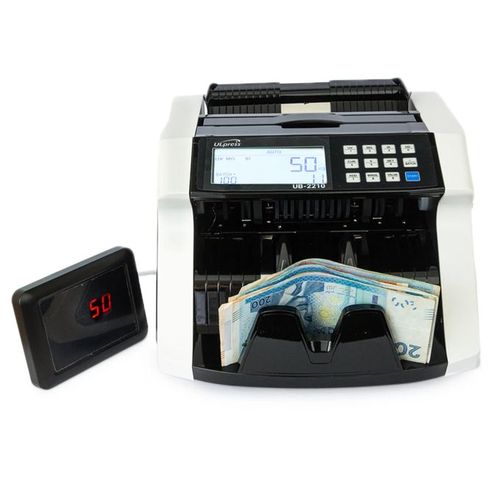Compteuse De Billets Professionnelle Valeurs Triés Et Détécteur Uv/mg/ir thumbnail 3