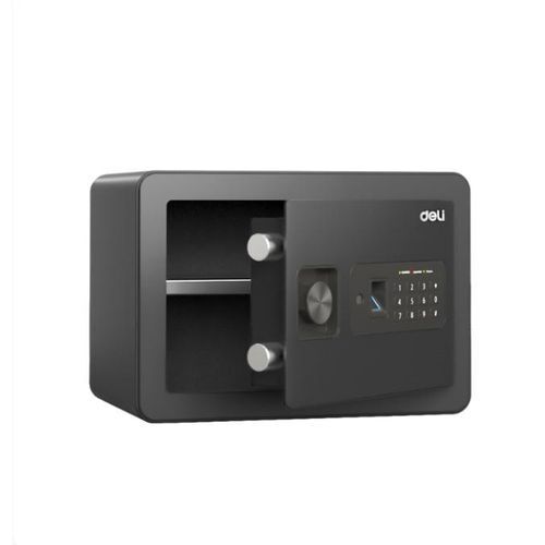 T591 Coffre-fort- Serrure Électronique Et Empreinte Digitale - 25x35x25 Cm