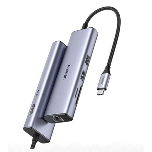 Hub Usb-c 7 En 1 Supporte Pd (power Delivery) 100w Recharge (90568)