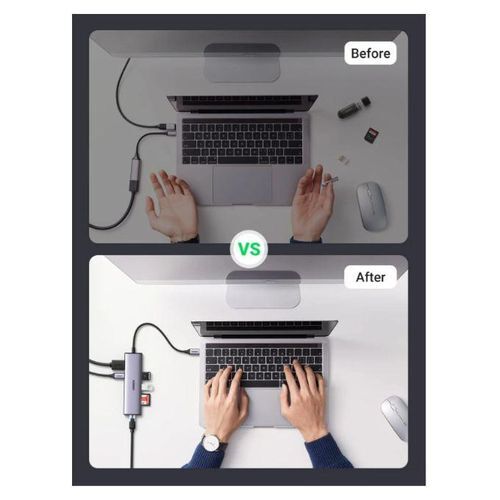 Hub Usb-c 7 En 1 Supporte Pd (power Delivery) 100w Recharge (90568) thumbnail 3