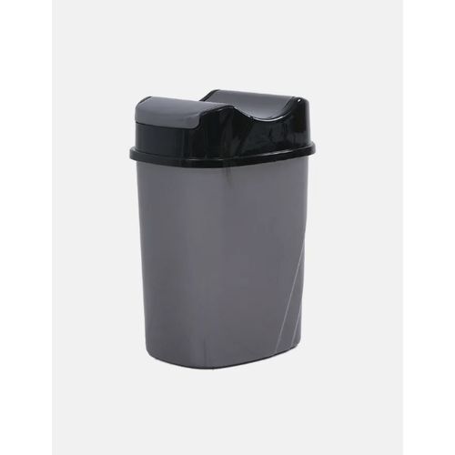 Poubelle A Balance Noir Gris