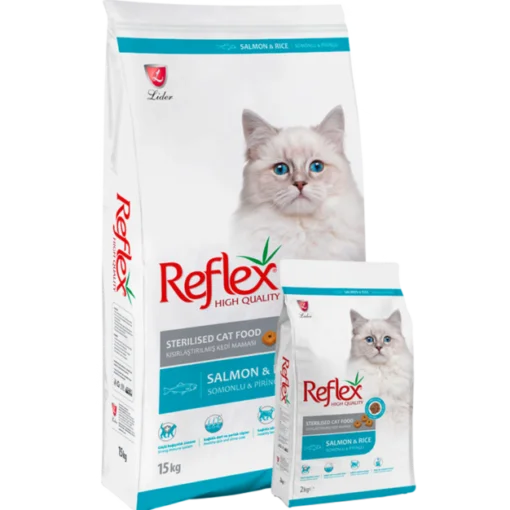 Reflex Croquettes Pour Chat Stérilisé Au Saumon