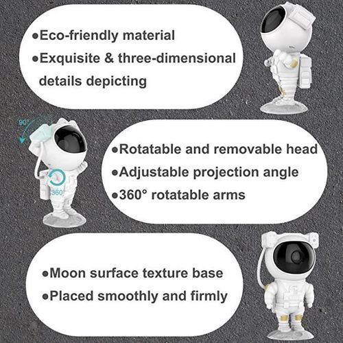 Projecteur Led Ciel Étoilé Astronaute Chambre thumbnail 3