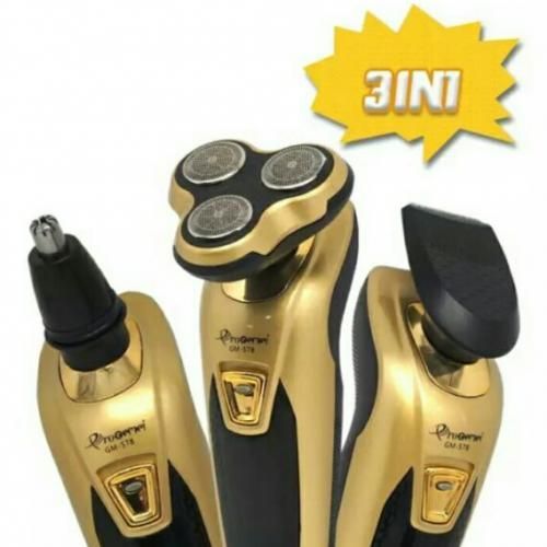 Tondeuse 3 En 1 Cheveux Nez Et Rasoir Pro