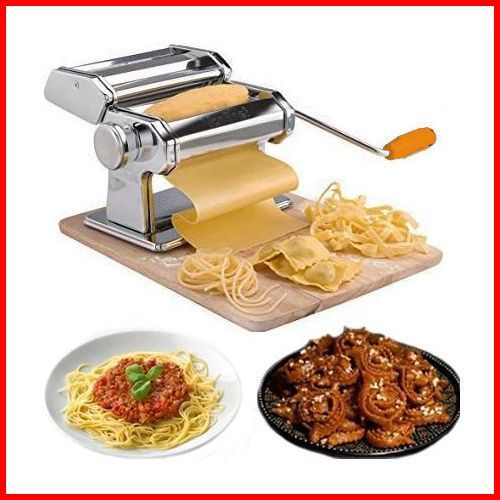Machine À Pâtes Multifonction En Inox - Noodle Et Chabakia thumbnail 3