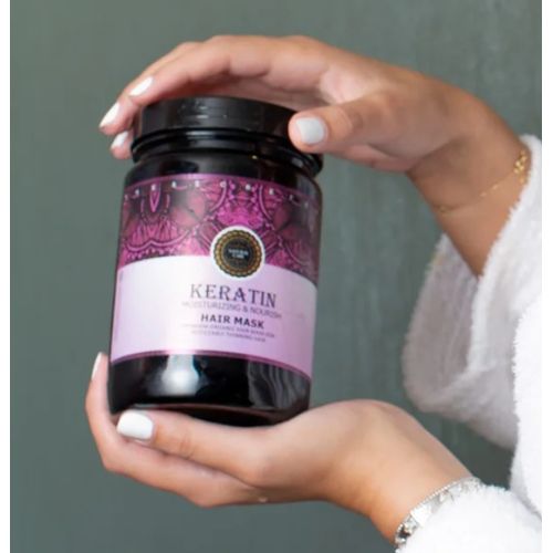 Masque Capillaire Kératine - Hydratant Et Nourrissant