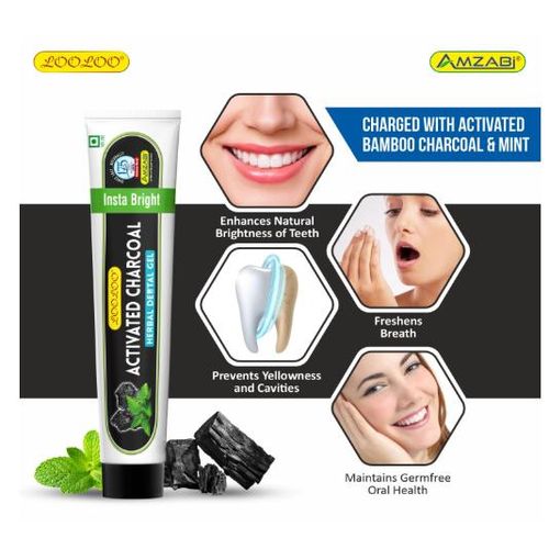 Gel Dentaire Aux Herbes Et Charbon Actif 