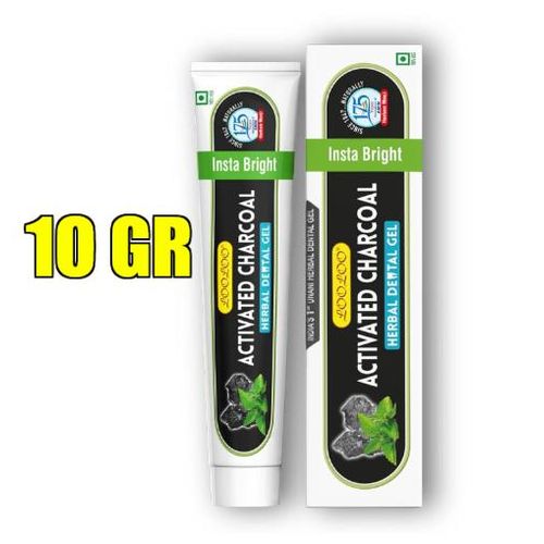 Gel Dentaire Aux Herbes Et Charbon Actif 