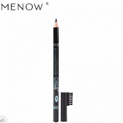 Crayon Et Peigne À Sourcils Imperméable - Noir