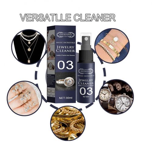 Spray Nettoyant Pour Bijoux Avec Brillance Instantanée Sans Endommager