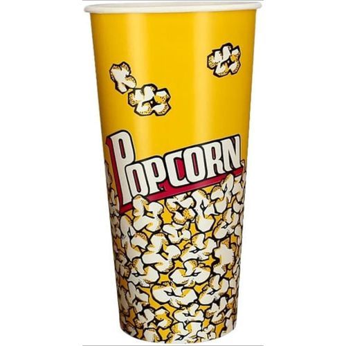 Seau En Plastique Pour Popcorn - Grand thumbnail 1