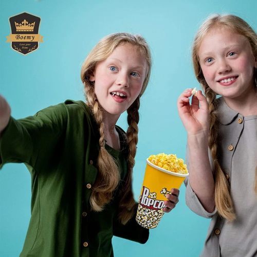 Seau En Plastique Pour Popcorn - Grand thumbnail 2