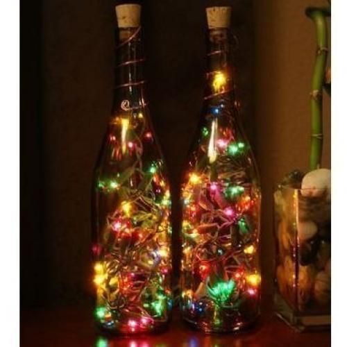 Guirlande Lumineuse 8 Modes 8 Led / Multi-couleur / Lumières De Noël 10m Led.