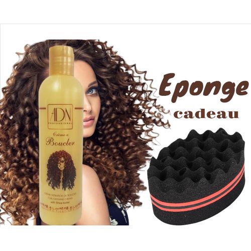 Crème Boucles Cheveux Professional + Éponge Pour Cheveux Bouclés thumbnail 3
