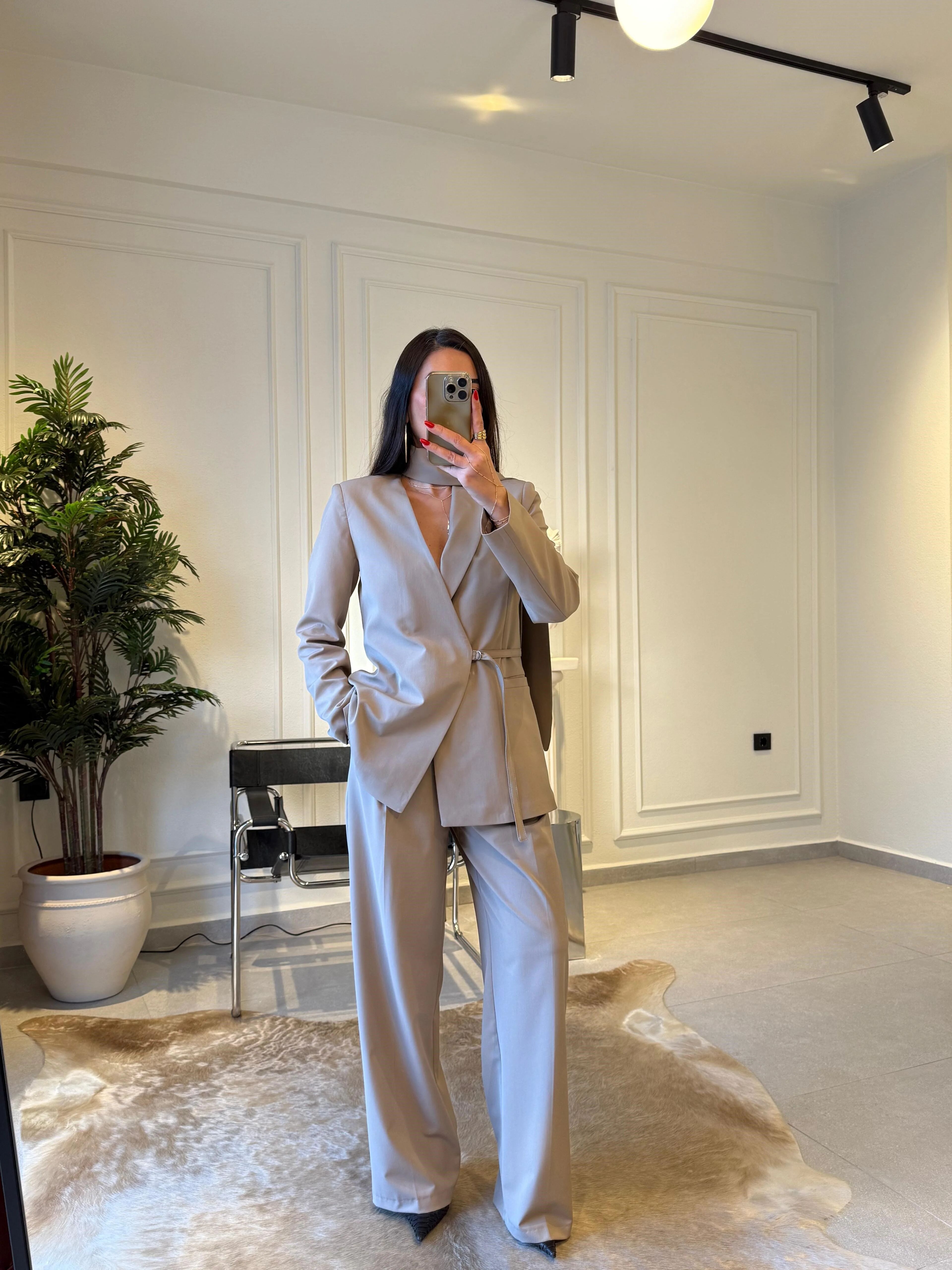 Ensemble Tailleur Sable Signature thumbnail 2