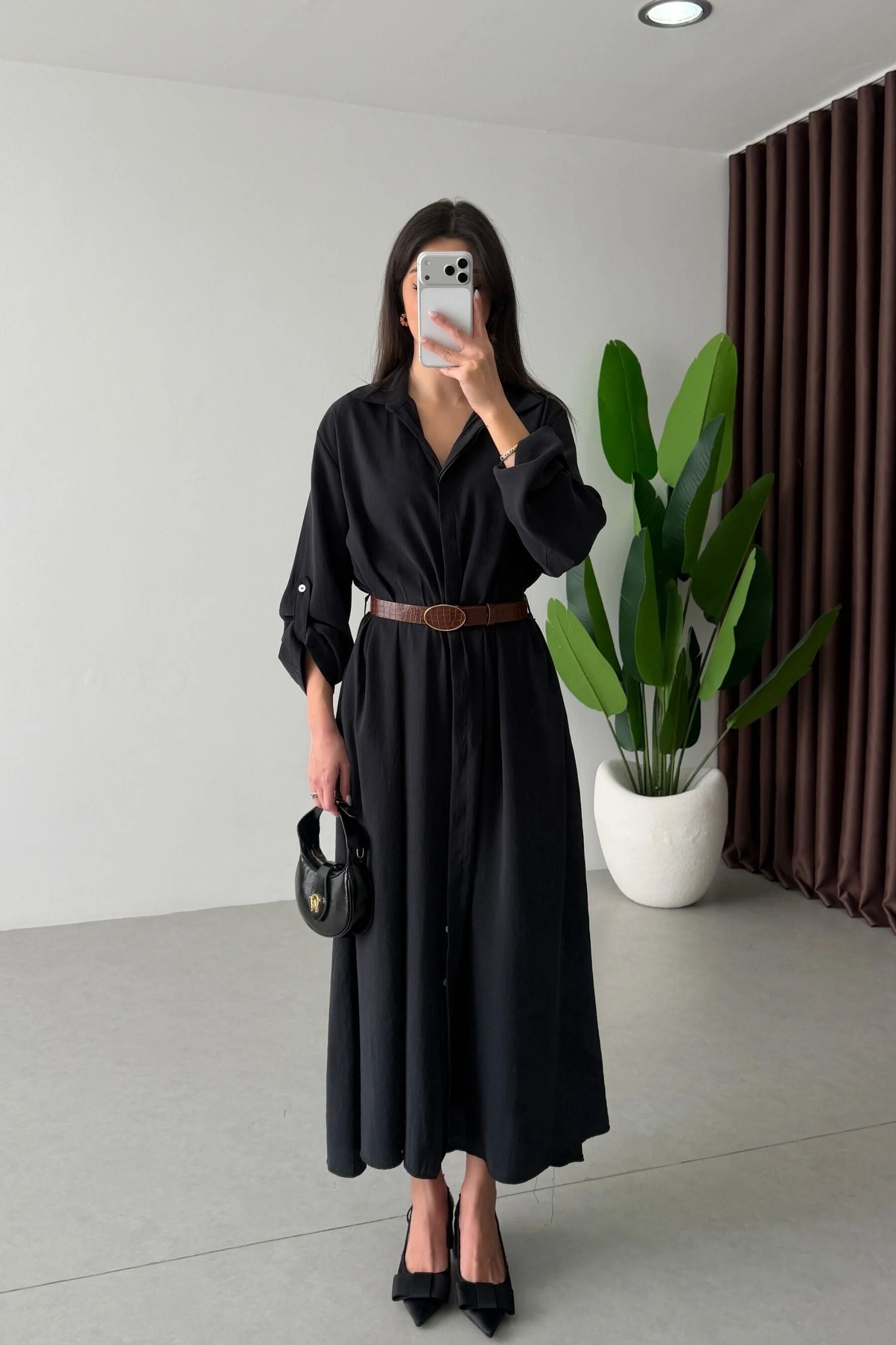 Robe Noir D’ambre