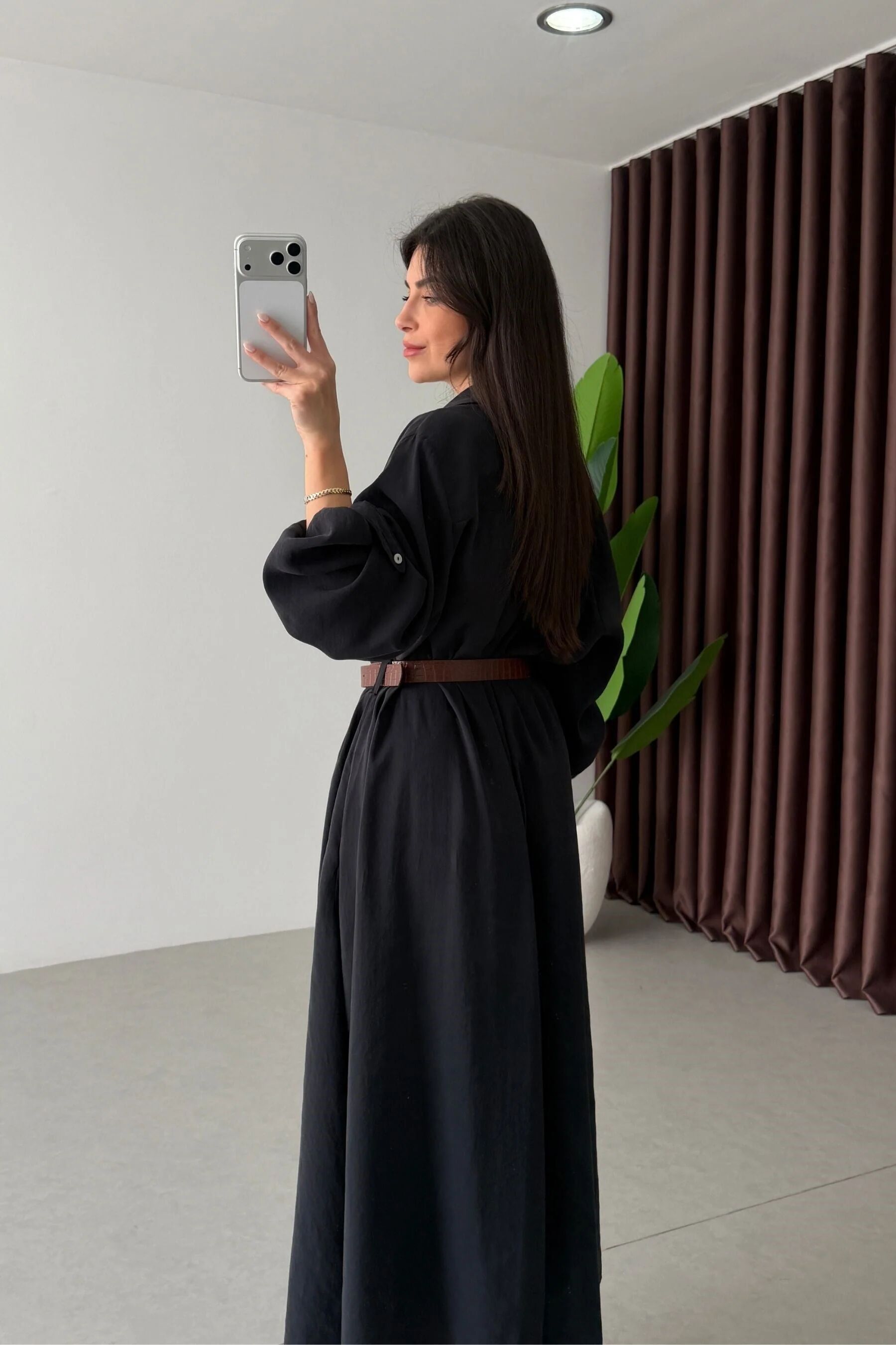 Robe Noir D’ambre
