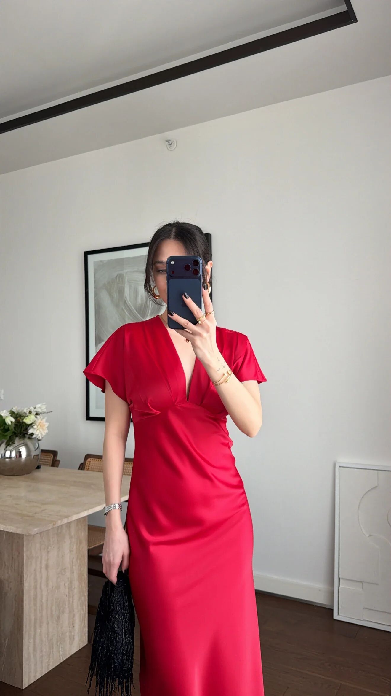 Robe Scarlett Satin thumbnail 3