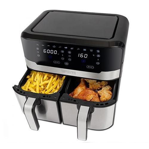 Air Fryer Double - 2 X 4.5 Liter Hfr 8214