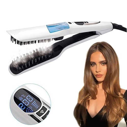 Professionnel Lisseur Brosse À Vapeur Avec Ecran Lcd