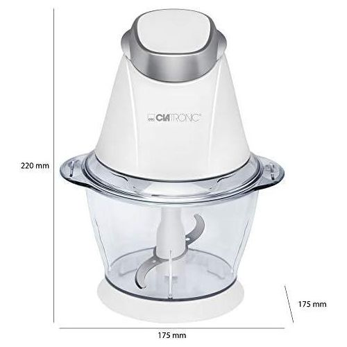 Hachoir Électrique À Lame En Acier Inoxydable 1000ml 250w
