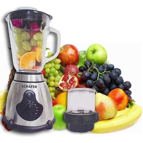 Blender Mixeur Avec Moulin Bol En Verre 1.5l 1200w