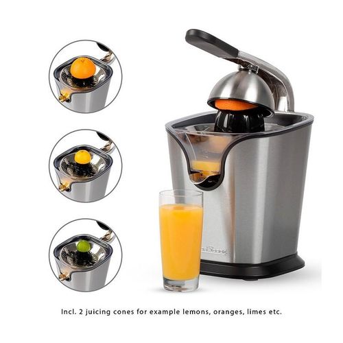 Presse Agrumes Poignées Anti Touche 2 Cônes De Jus Fonction Anti Goutte 160 Watts – Pc-zp 1154