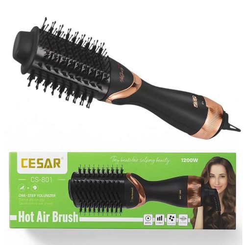 Cs-801 Brosse Lissante – Cheveux Lisses Et Soyeux En Quelques Minutes 3-en-1