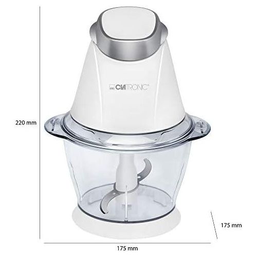 Hachoir Électrique À Lame En Acier Inoxydable 1000ml 250w Mz 3579