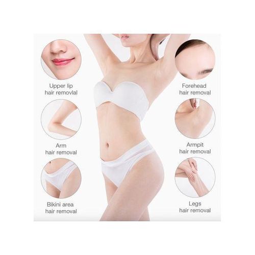 Appareil Chauffe Cire Portatif Dépilateur + Cartouche Cire + 100 Bandes Papier
