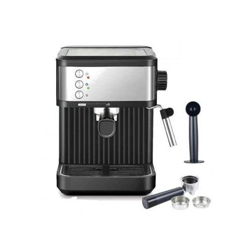 Machine Cafetière À Expresso Et Cappuccino - 20 Bar Vapeur Filtre Pour 1 Ou 2 Tasse