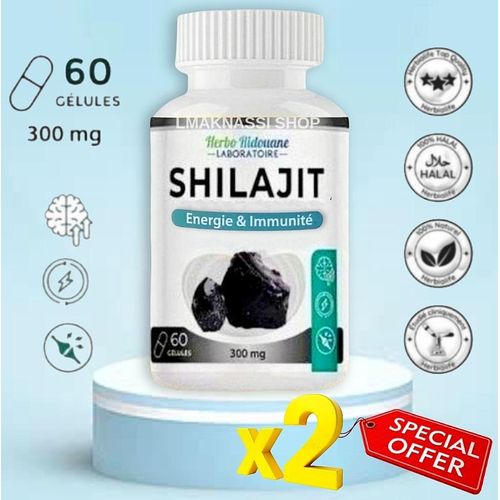 Shilajit 100 % Pur De Lhimalaya 300mg thumbnail 3