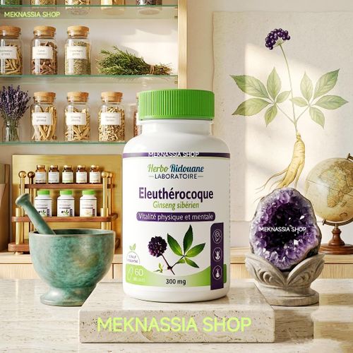 Eleuthérocoque (gin-seng Sibérien) - 300 Mg - 60 Gélules - Vitalité Physique & Mentale