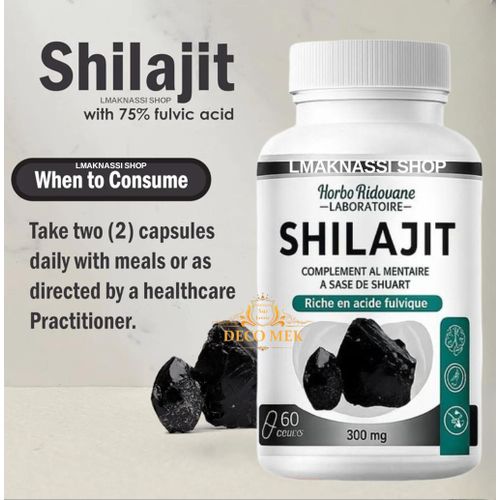 Pack Gold X3 Gin-seng, Shilajit, Collagéne Marine, Complément Alimentaire Bio, 60 Gélules thumbnail 3