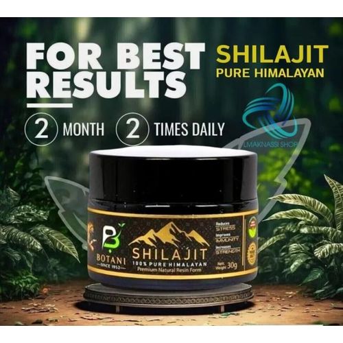 Shilajit Résine Biologiques - Naturelle Pure (30g) Detox, Memoire