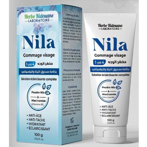 Gommage Visage Nila - Solution Éclaircissante Complète 