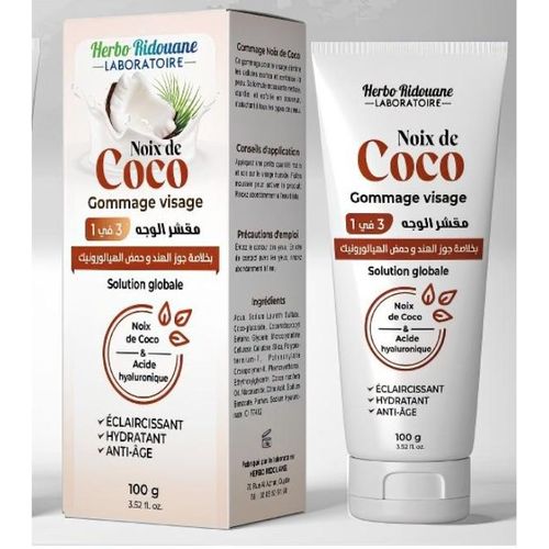 Gommage Visage Noix De Coco - Solution Globale 