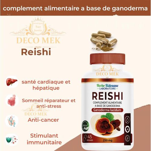 Champignon Reishi Naturel 250 Mg