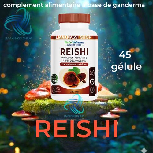 Champignon Reishi Naturel 250 Mg thumbnail 3