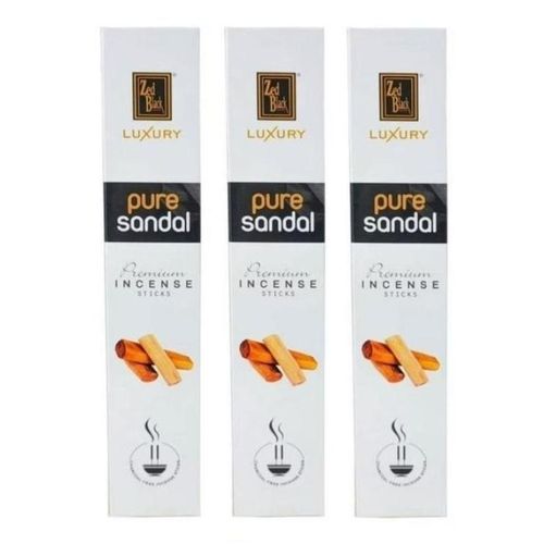 Encens Au Parfum Pur Bois De Santal,3 Paquets Contenant 10 Batons thumbnail 3