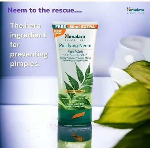 Gel Nettoyant Visage Purifiant Au Neem