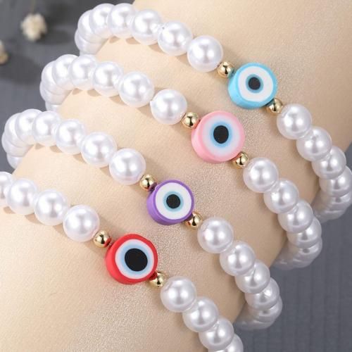 Pack 4 Bracelet & Colorful Big Eyes