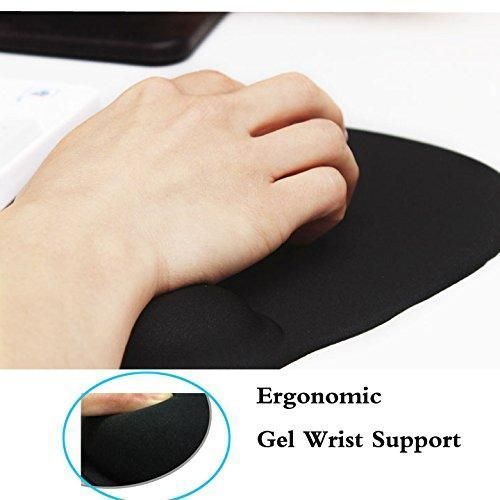 Mouse Pad Tapis De Souris Repose-poignet En Gel Confortable Antidérapante