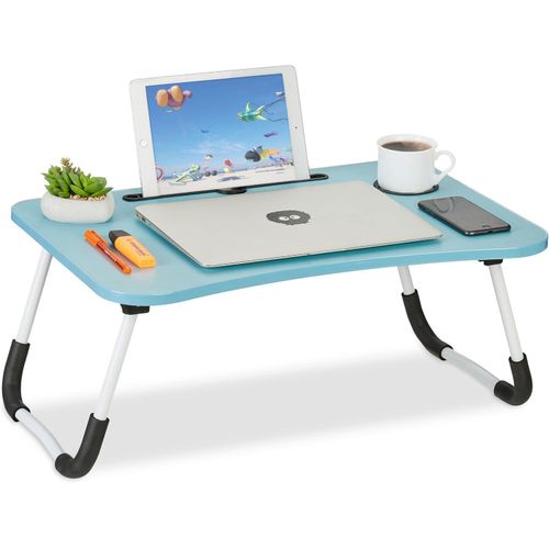 Table De Lit Pliable Multifonction Support Tablette Et Porte-gobelet Pour Ordinateur Ou Petit Déjeuner