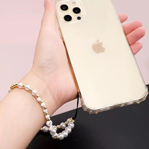 Sangle Lanière Phone Strap White&gold Love + Sticker Choose thumbnail 3