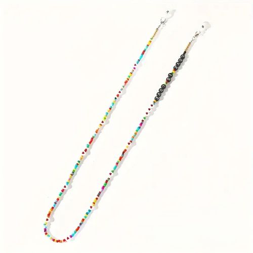 Chaîne De Lunettes Colorful Love Is Love & Hearts